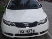 Cần bán Kia Forte Sx 2011, màu trắng