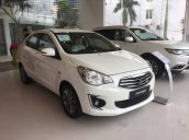 Bán xe Mitsubishi Attrage CVT đời 2017, màu trắng, 511tr