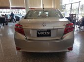 Bán xe Toyota Vios 1.5E (CVT) năm 2017, hỗ trợ vay 80% thủ tục nhanh gọn