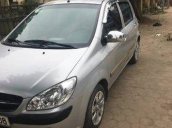 Bán xe Hyundai Getz MT đời 2010, màu bạc  