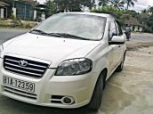 Chính chủ bán ô tô Daewoo Gentra MT đời 2010, màu trắng