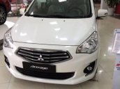 Cần bán Mitsubishi Attrage đời 2017, màu trắng, giá chỉ 518 triệu