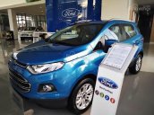 Cần bán Ford EcoSport Titanium 1.5AT năm 2017, màu xanh lam, giá tốt