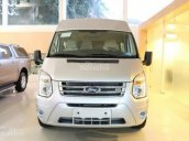 Bán Ford Transit Luxury đời 2017, xe mới, màu bạc, 919tr