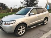 Bán xe cũ Hyundai Santa Fe MLX đời 2007, màu bạc, nhập khẩu nguyên chiếc