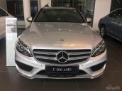 Cần bán xe Mercedes C300 AMG đời 2018, màu bạc