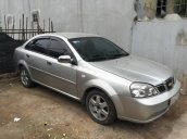 Bán xe cũ Chevrolet Lacetti đời 2004, màu bạc xe gia đình