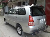 Cần bán lại xe Toyota Innova G đời 2007, màu bạc chính chủ, 415 triệu