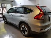 Bán Honda CR V 2.4 AT đời 2015, màu bạc số tự động, giá chỉ 0 triệu