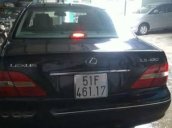 Bán Lexus LS 430 đời 2001, màu đen 