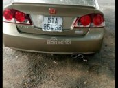 Cần bán Honda Civic năm 2007, màu vàng nâu, số tự động