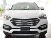 Bán Hyundai Santa Fe đời 2017, màu trắng 