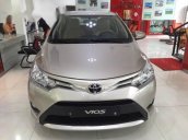 Cần bán xe Toyota Vios 1.5E 2017, màu xám