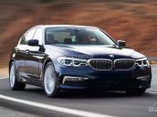 Bán xe BMW 5 Series 520d đời 2017 thế hệ mới nhất, màu xanh lam, nhập khẩu