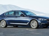 Bán xe BMW 5 Series 520d đời 2017 thế hệ mới nhất, màu xanh lam, nhập khẩu