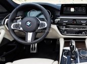 Bán xe BMW 5 Series 520d đời 2017 thế hệ mới nhất, màu xanh lam, nhập khẩu