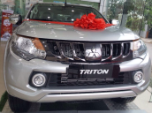 Bán Mitsubishi Triton sản xuất 2017 màu bạc, giá 538 triệu, nhập khẩu nguyên chiếc