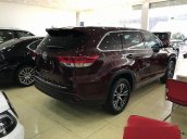 Bán ô tô Toyota Highlander LE đời 2017, màu đỏ, xe nhập