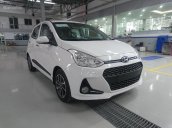 Bán xe Hyundai Grand i10 nhập khẩu SX 2018 màu trắng, các phiên bản, giá tốt nhất. LH 090.467.5566