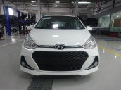 Bán xe Hyundai Grand i10 nhập khẩu SX 2018 màu trắng, các phiên bản, giá tốt nhất. LH 090.467.5566