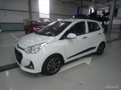 Bán xe Hyundai Grand i10 nhập khẩu SX 2018 màu trắng, các phiên bản, giá tốt nhất. LH 090.467.5566