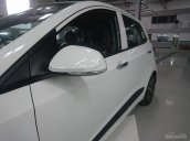 Bán xe Hyundai Grand i10 nhập khẩu SX 2018 màu trắng, các phiên bản, giá tốt nhất. LH 090.467.5566