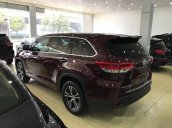 Bán ô tô Toyota Highlander LE đời 2017, màu đỏ, xe nhập