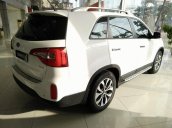 Bán Kia Sorento DAT AT sản xuất 2017, màu trắng