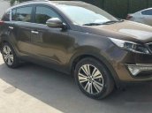 Bán Kia Sportage đời 2014, màu nâu chính chủ, giá 740tr