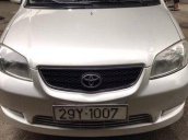 Bán ô tô Toyota Vios G MT đời 2005, màu bạc số sàn