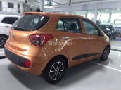 Thanh lí xe Grand i10 Hatback 1.2AT 2017 màu cam mới 100%, LH Ms Thúy 0917 051 339 Hyundai Phạm Văn Đồng