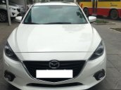 Cần bán lại xe Mazda 3 2.0 AT 2015, màu trắng giá cạnh tranh