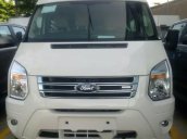 Bán xe Ford Transit 16 chỗ 2017, kiếng liền, mâm đúc