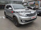 Bán xe cũ Toyota Fortuner G đời 2016, màu bạc