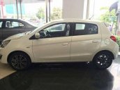 Bán Mitsubishi Mirage đời 2017, màu trắng giá cạnh tranh