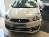 Bán Mitsubishi Mirage đời 2017, màu trắng giá cạnh tranh