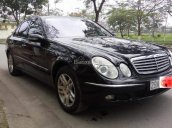 Bán Mercedes E200 đời 2005, màu đen, nhập khẩu chính hãng