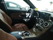 Cần bán xe Mercedes GLC250 4Matic 2017, màu trắng nội thất nâu, giao ngay
