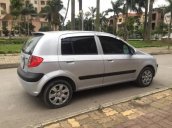 Bán xe Hyundai Getz đời 2010, màu bạc, xe gia đình sử dụng