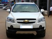 Cần bán gấp Chevrolet Captiva LT 2.4MT đời 2008, màu trắng số sàn