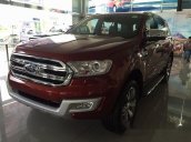 Bán xe Ford Everest Titanium 2017, màu đỏ, xe nhập