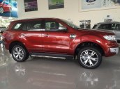 Bán xe Ford Everest Titanium 2017, màu đỏ, xe nhập