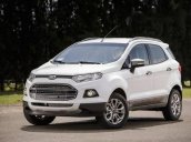 Bán ô tô Ford EcoSport Titanium 1.5l AT năm 2017, màu trắng, giá chỉ 590 triệu