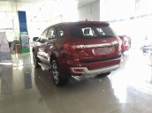 Bán xe Ford Everest Titanium 2017, màu đỏ, xe nhập