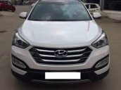 Cần bán xe Hyundai Santa Fe 2.4AT đời 2015, màu trắng