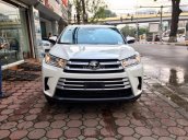 Bán Toyota Highlander LE sản xuất 2017, màu trắng, nhập Mỹ - giá cạnh tranh nhất, giao ngay - LH: 0902.00.88.44