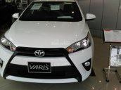 Bán Toyota Yaris 1.5E 2017 số tự động vô cấp, màu trắng, nhập khẩu chính hãng Thailand