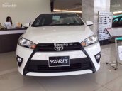 Bán Toyota Yaris 1.5E 2017 số tự động vô cấp, màu trắng, nhập khẩu chính hãng Thailand