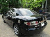 Bán ô tô Mazda 6 MT đời 2004, màu đen số sàn  