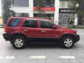 Gia đình bán xe Ford Escape XLT 3.0 2004 màu đỏ, số tự động, máy xăng, dẫn động 2 cầu 4 bánh rất khỏe